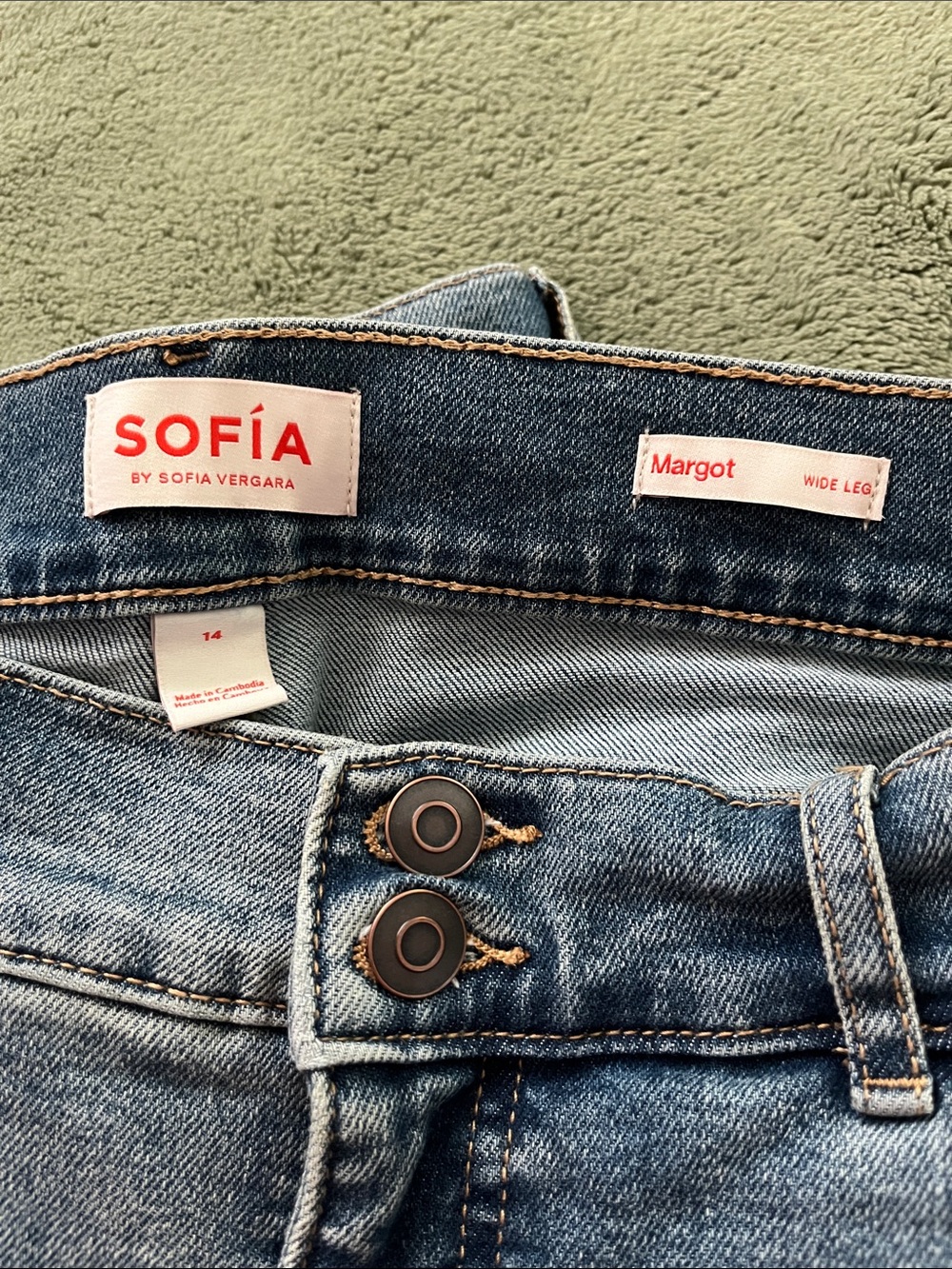 sofia by sofia vergara Light Blue High-Rise Stretch Jeans - Picture 4 of 4